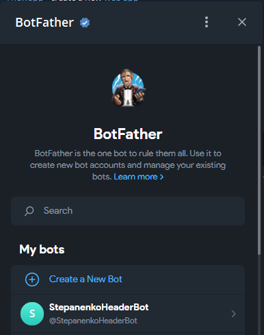 Бот створено